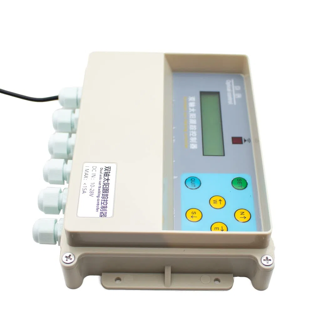 Toplionace Controlador de Seguimiento Automático Sun, Sistema de Seguimiento Solar Automático Seguimiento de Doble Eje Automáticamente Hacia el Control Remoto Sun (Eje Doble)