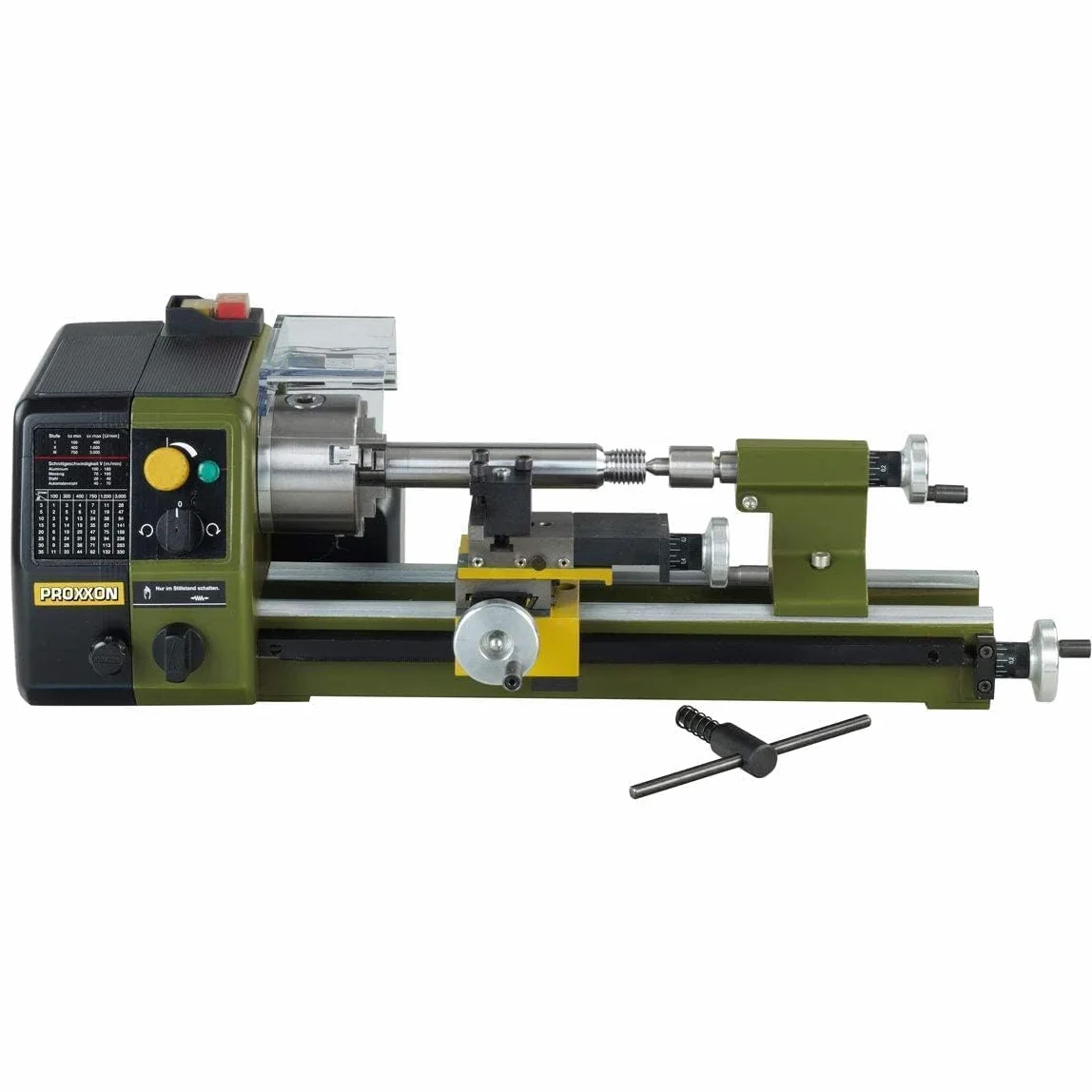 PROXXON 2224002 Torno PD 250/e, 230 V, metal, 560x270x170