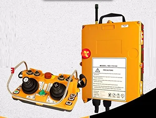 GOWE F24-60, 18-65 V, control remoto inalámbrico industrial para cabrestante eléctrico elevación, carretilla elevadora, elevación, elevación, Cr Color: 18to65v