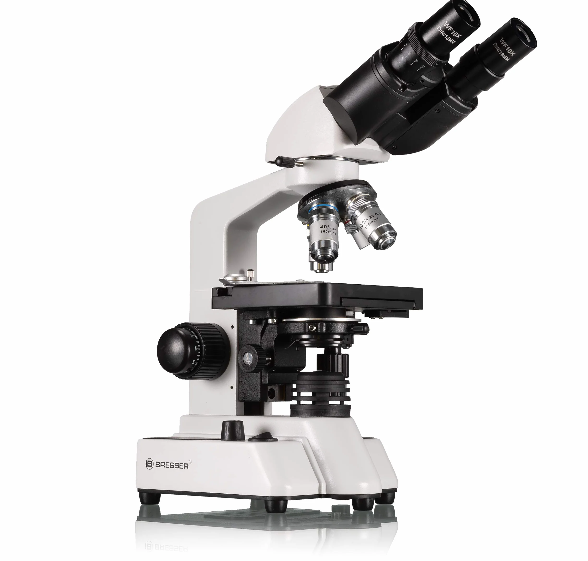Bresser Researcher Bino 40-1000x Microscopio