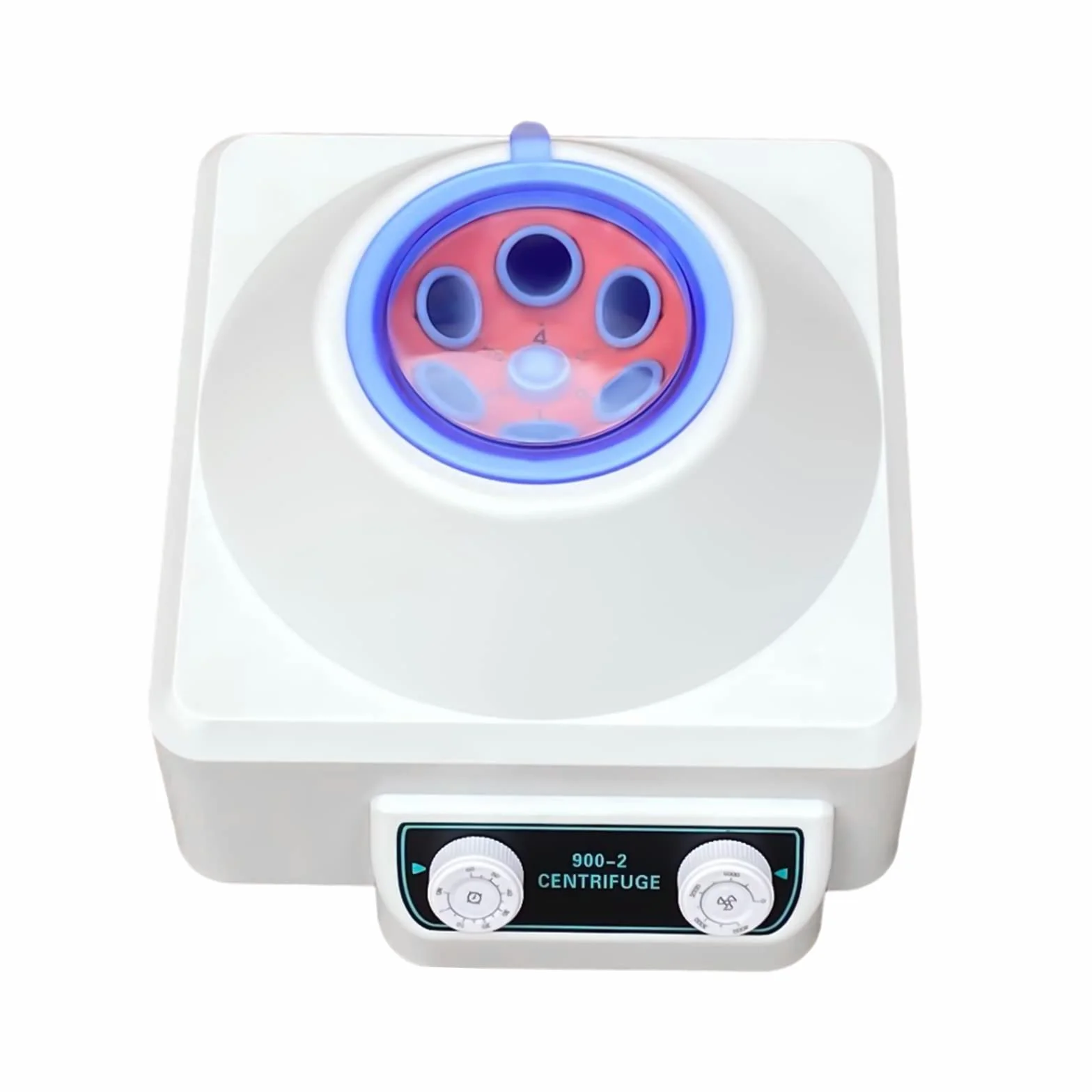 Centrifuge Machine, 4000 rpm, centrífuga de laboratorio, 30 W, diseño de alarma con botón de tiempo ajustable, almohadillas antideslizantes, cubierta transparente para hospitales, productos