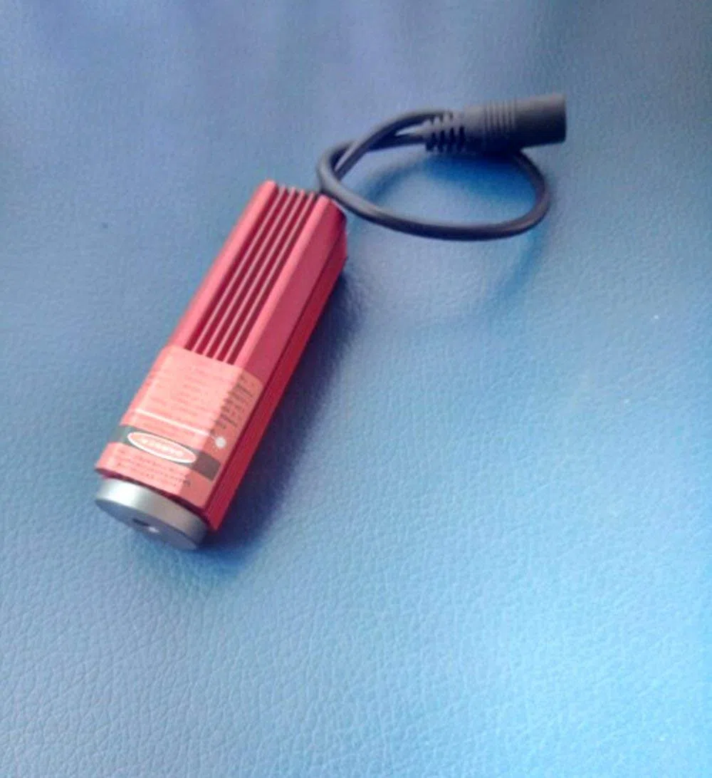 532nm 50mw Green Laser Dot Module 5V w/Driver + disipador + Largo tiempo de trabajo