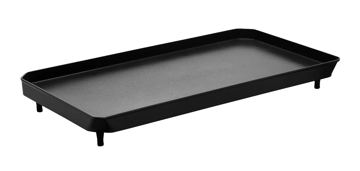 CADAC Plancha de cocción Plana 2 Cook – Revestimiento Antiadherente GreenGrill con Dispositivo de Seguridad y protección contra fallo de Llama – Accesorio para Cocina y Barbacoa Exterior