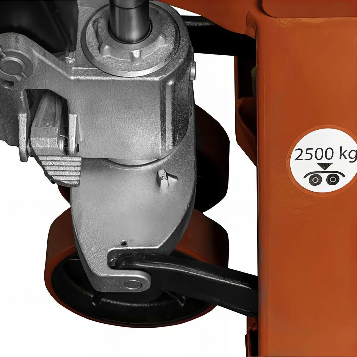 Holzmann Maschinen HUB25KG Transpaleta con capacidad de carga (máx.) 2500 kg, longitud de la horquilla 1150 mm, altura de elevación (máx