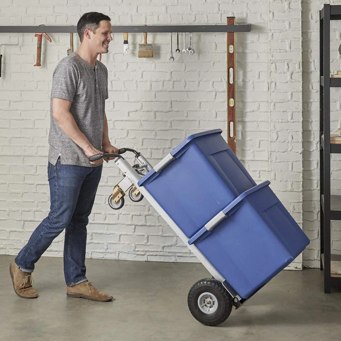 Cosco Diablo 3 en 1 de Aluminio con Ruedas Planas 450 kg