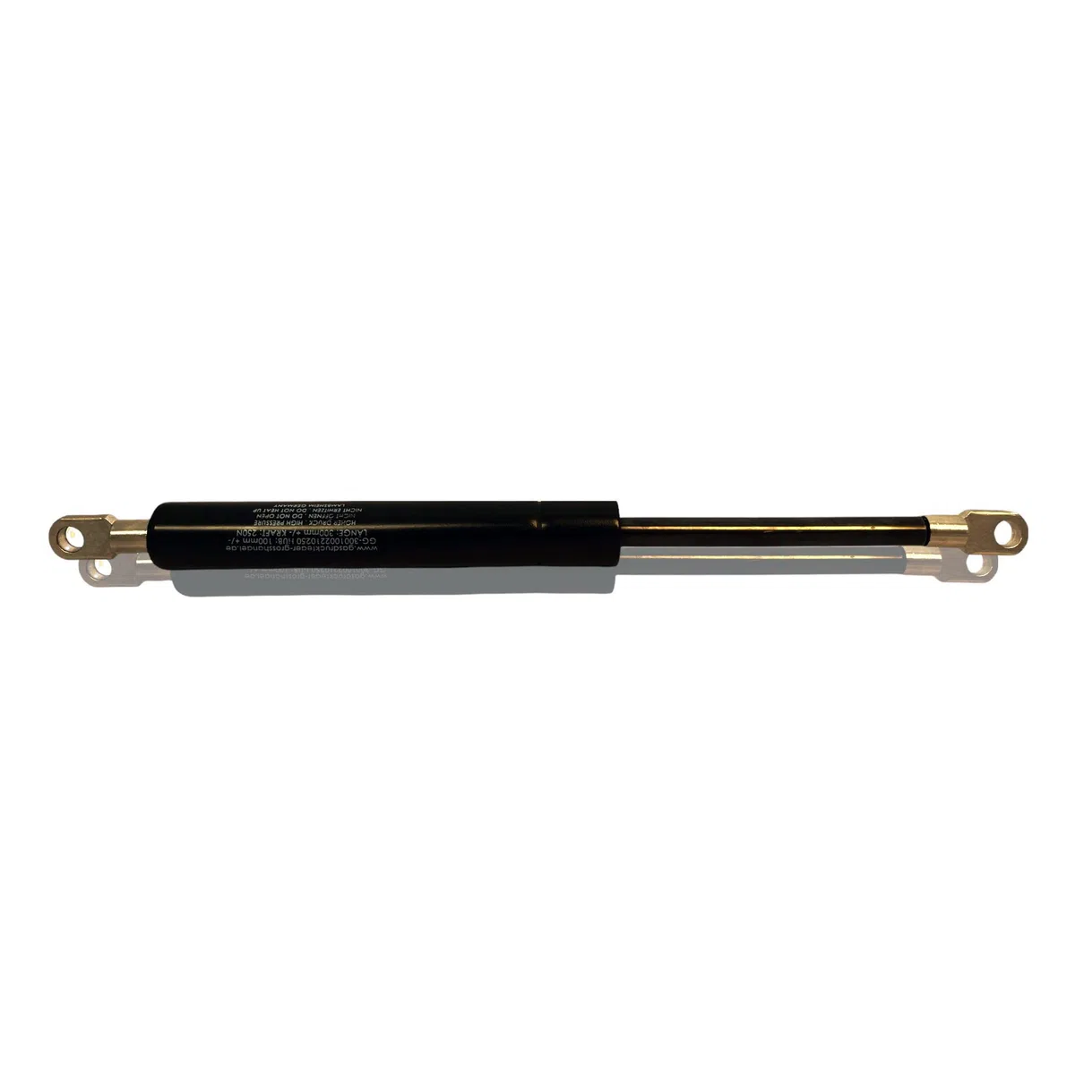 Resorte de gas de repuesto para Liftomat 082430 0200N de longitud, 226 mm, elevación de 80 mm, amortiguador de gas Kraft-200N con ojo (2 unidades)