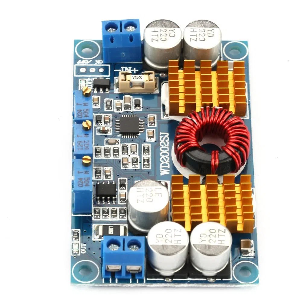LTC3780 DC 5-32V a 1V-30V 10A Ajustable Automático Paso arriba Abajo Circuito de la fuente de alimentación Placa de placa reguladora Módulo de carga