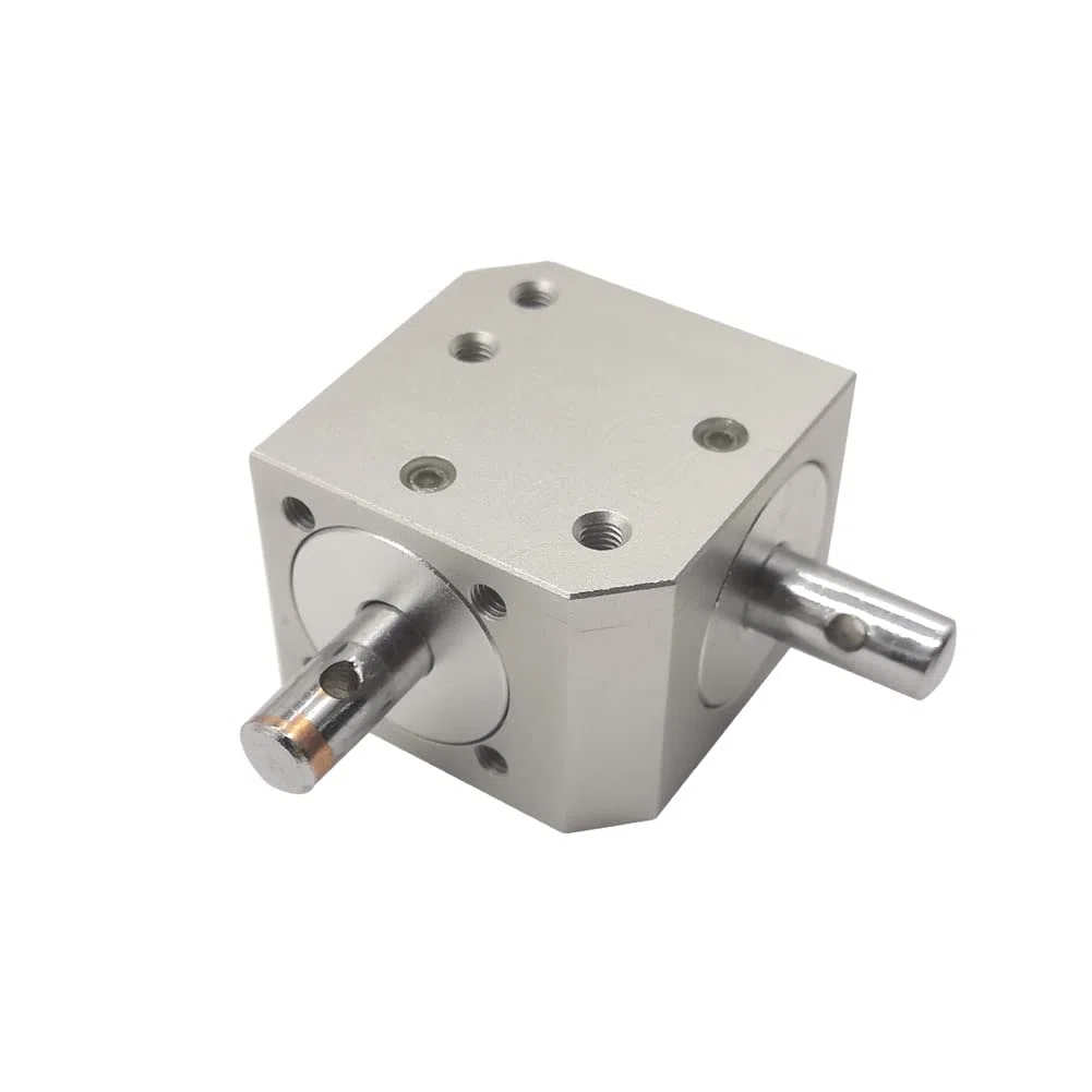 Caja de cambios cónica cónica en ángulo recto 1:1, mini 1 módulo, 20 dientes, ángulo de 90°, dispositivo de engranaje de dirección mecánico simple con eje de 8 mm