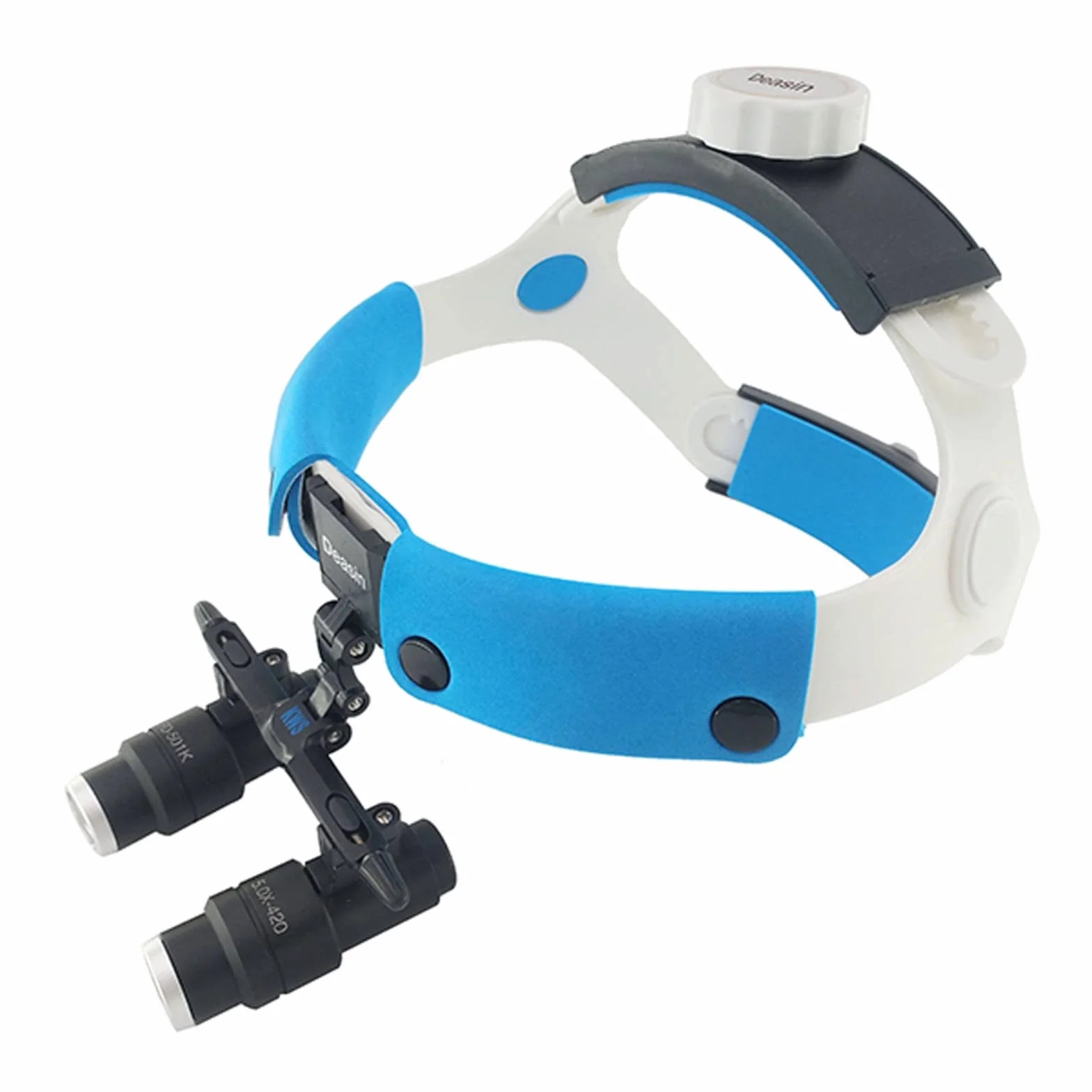 Lupas binoculares Gafas Lupa con diadema 4X 6X dentales quirúrgicas