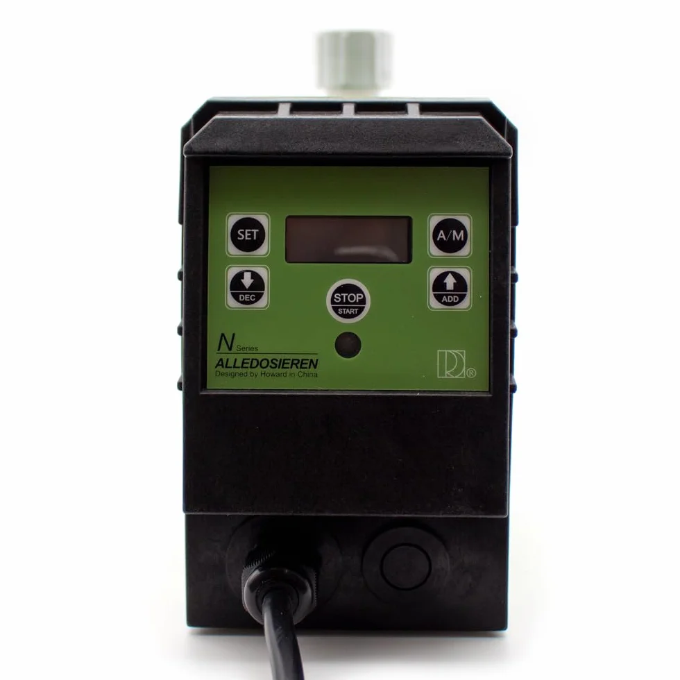 Bomba de Diafragma Electromagnética de 220V G/2'', Bomba Dosificadora Resistente a ácidos y álcalis Bomba Dosificadora de Agua Pequeña 12W 16W 30W (3.6LPH 7.8Bar)