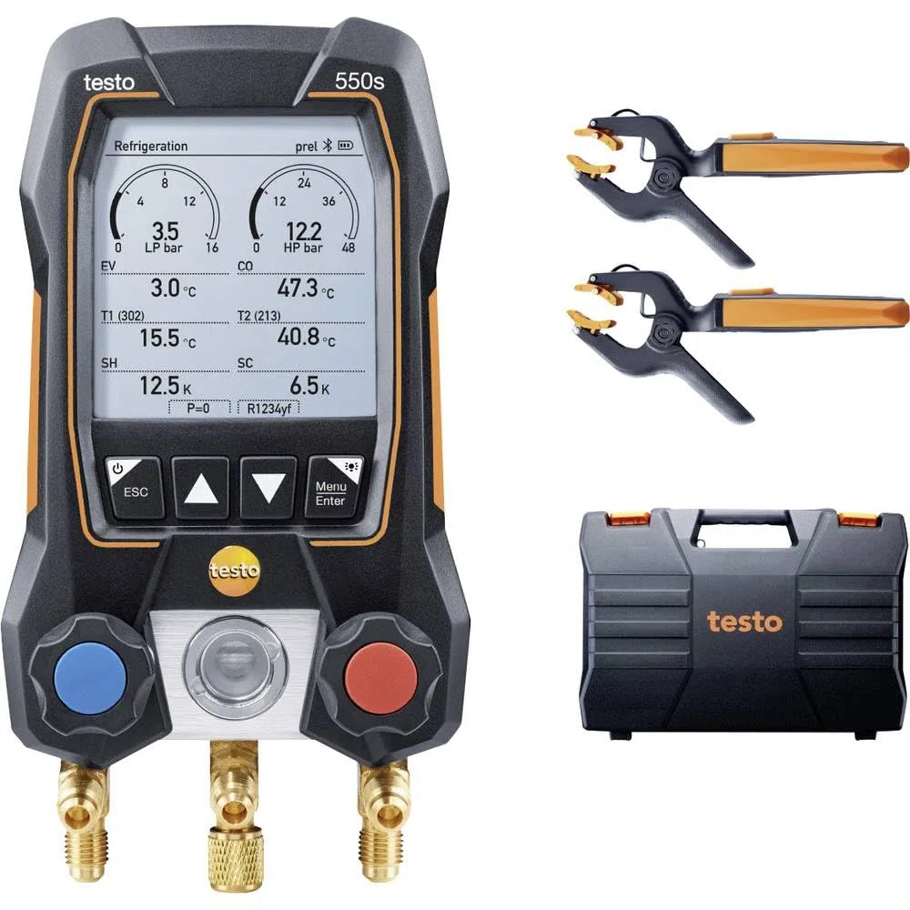 Testo AG 0564 5502 - Medidor de productos de limpieza (550s Smart Set)