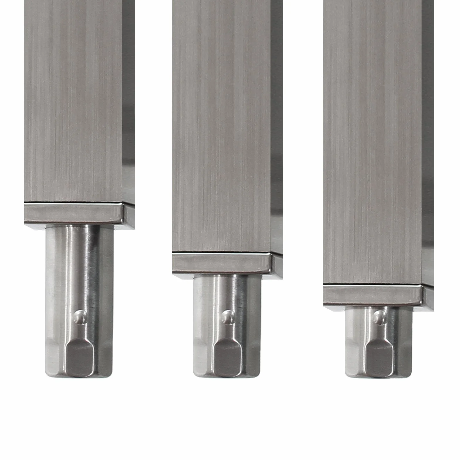 Fregadero de Cocina Acero Inoxidable 1 Seno Izquierda + Escurridor Derecha 120x60x90cm 2 Coladores Desagüe