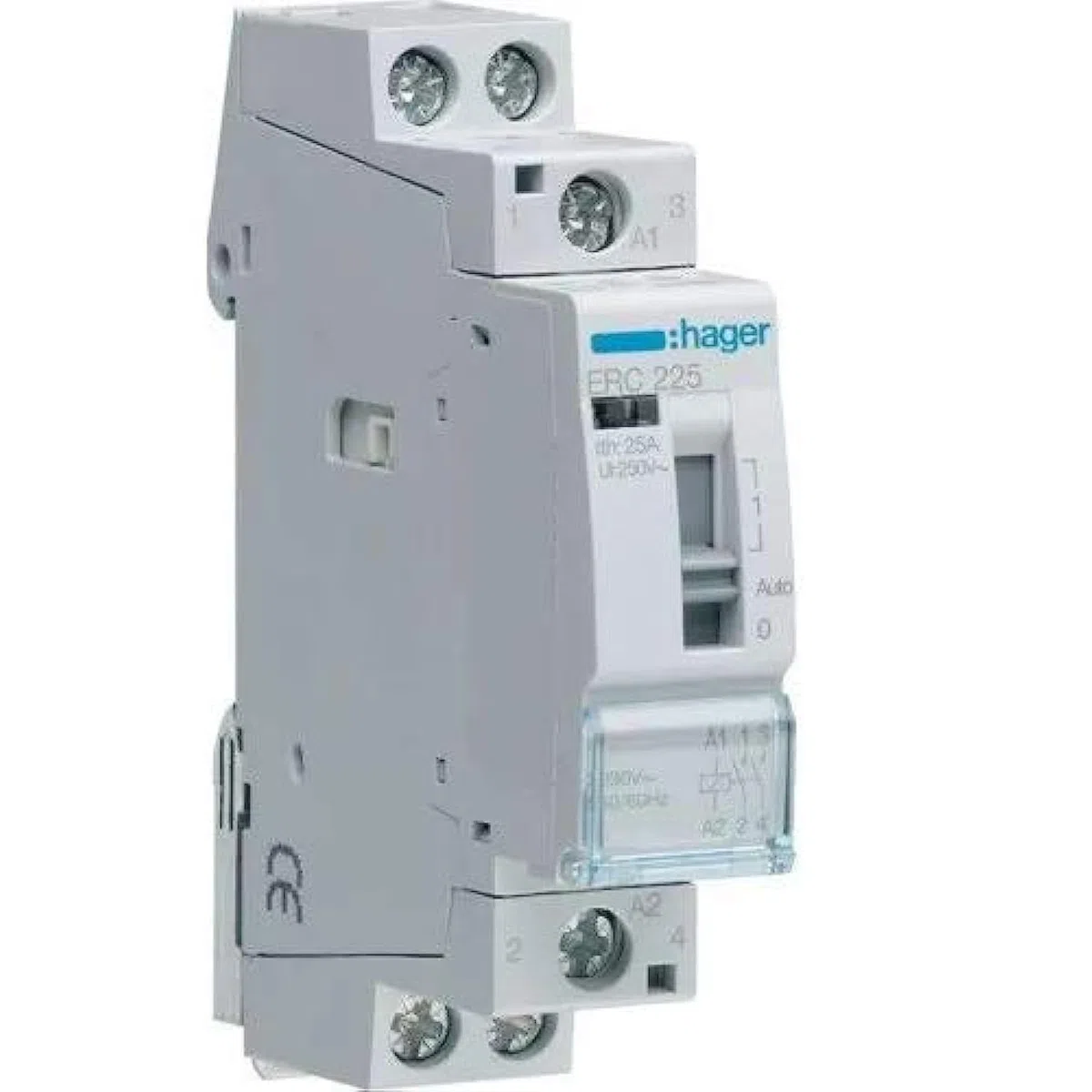 HAGER (AUT.+REST) - Hager ERC225 Contactor Manual, 25A, 2NA, 230V