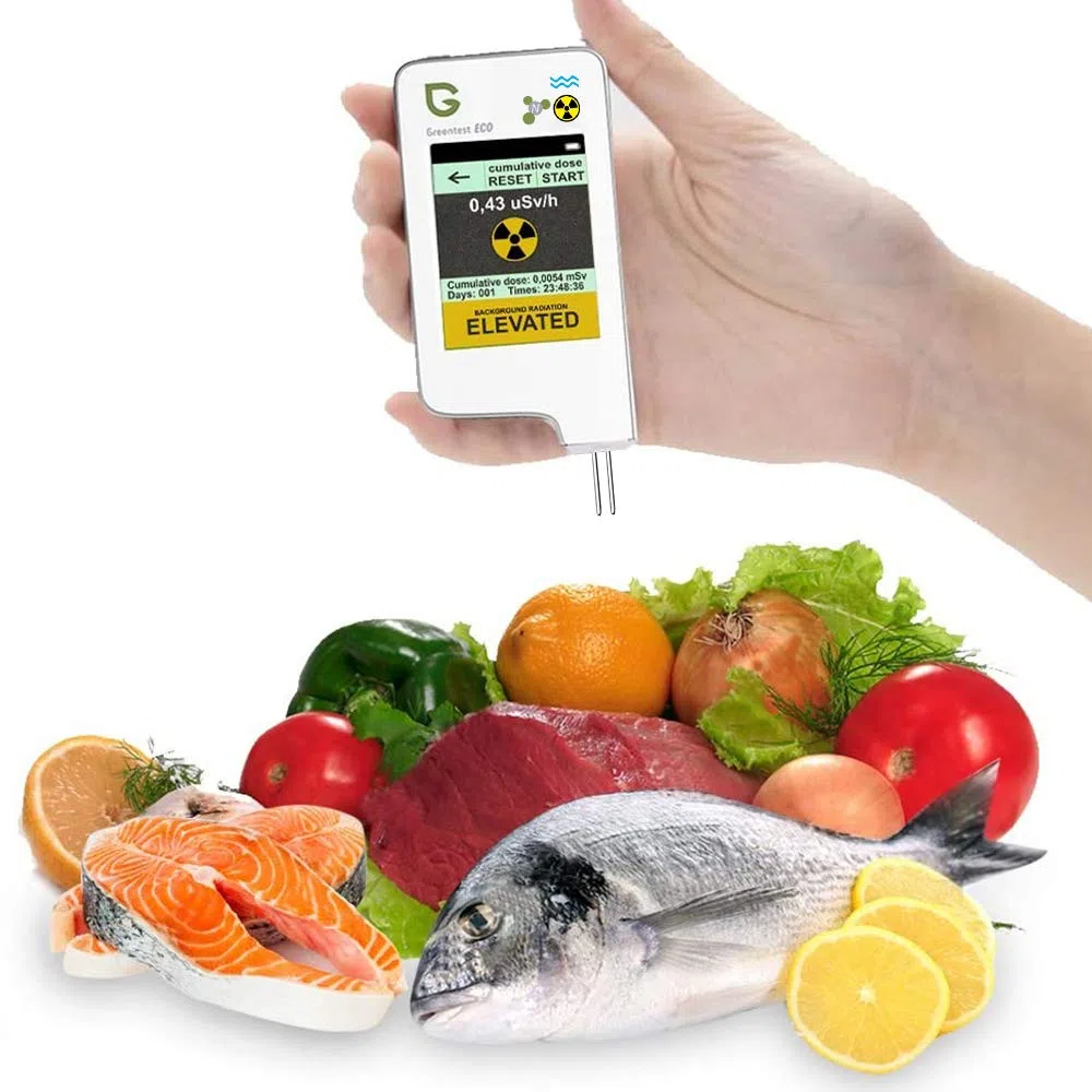 Greentest Eco 5 - Medidor de radiaciones (incluye pescado, TDS, nitrato, Geiger, 6 en 1)