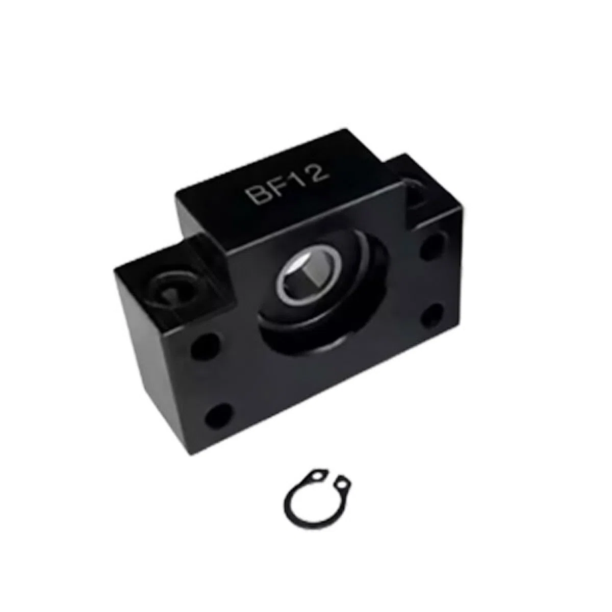 GTPBAO Base integrada del Motor HM15-86, soporte de extremo BF15, soporte del Motor de acero, montaje de fijación de tornillo de bola, Motor paso a paso SFU2005 Nema34 de 86mm eje posición(C7)