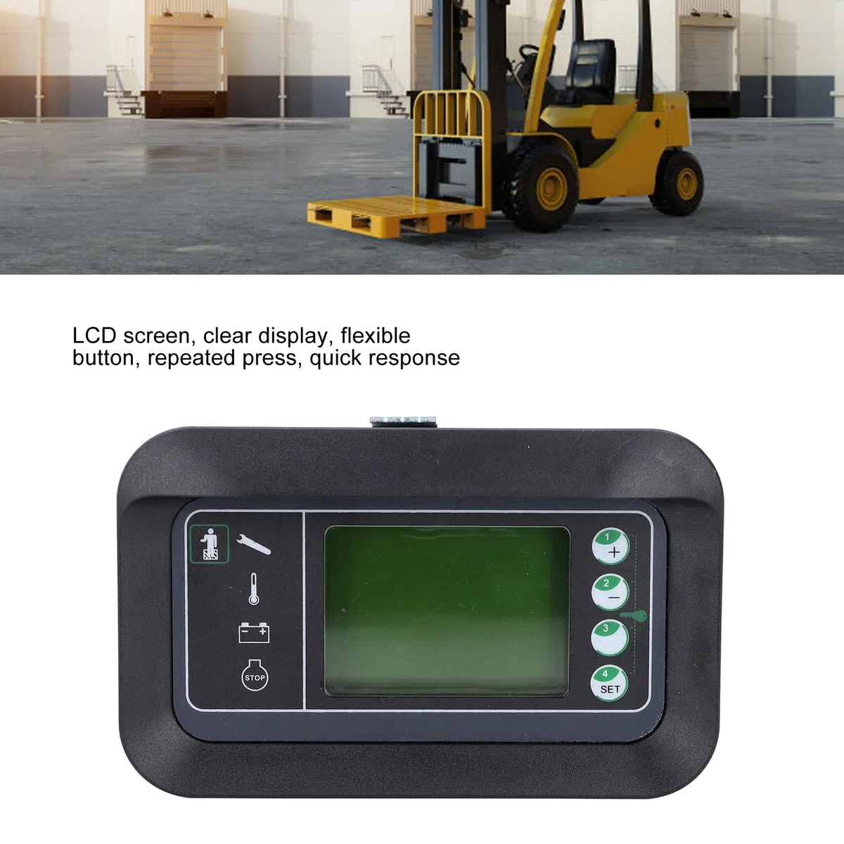 Medidor Combinado de Carretilla Elevadora, Piezas de Instrumentos, Panel de Pantalla LCD para Linde 131 133 1189 T20AP T20SP T24AP