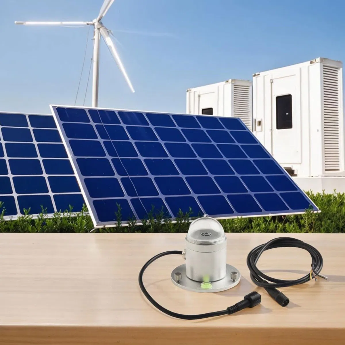 Medidor total del lux del sensor de la radiación solar con para RS485 para la salida Modbus-RTU, rango 0-2000W/m² para la energía solar, la agricultura y la prueba de envejecimiento del material de
